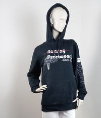 Hoodie schwarz, wei&szlig;es schwarzes Loch III