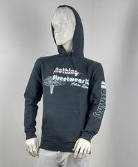 Hoodie schwarz, wei&szlig;es schwarzes Loch