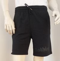 Shorts schwarz, Schrift schwarz