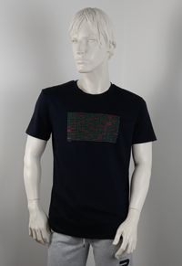 T-Shirt Schwarz, Bim&auml;r code